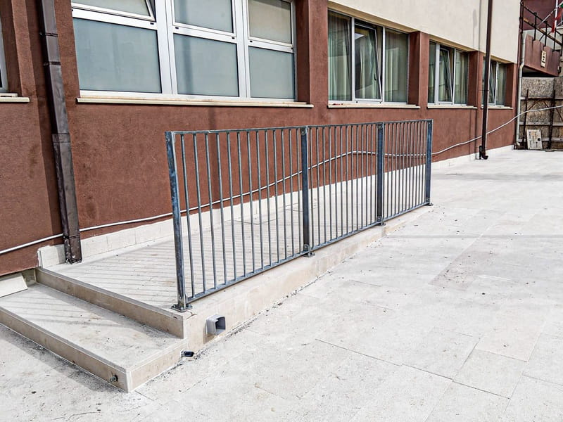 Progetto panche in cemento